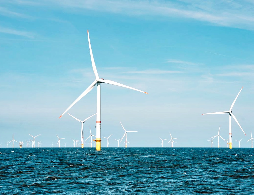 Eólicas offshore- imagem ilustrativa