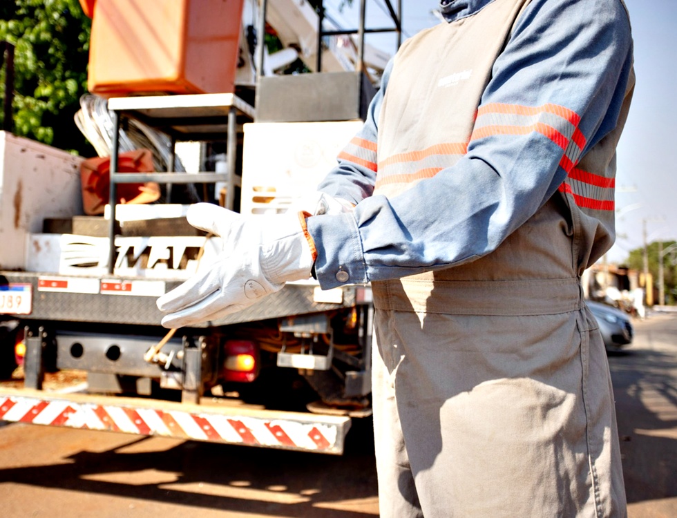 Equatorial Goiás- Obra no Jardim Botânico de Goiânia