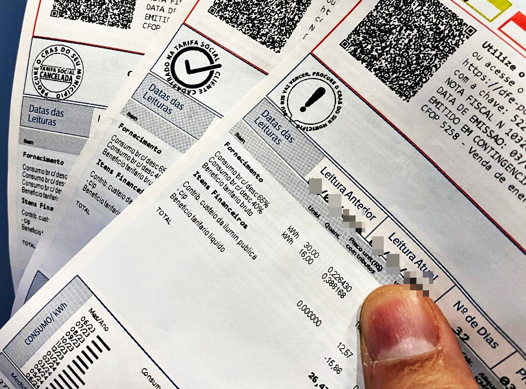 Conta de Energia- reajuste anual