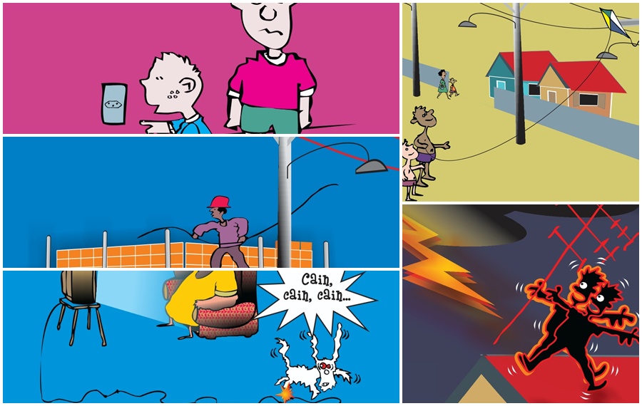 Dicas de Segurança com a Rede Elétrica- Cartilha da Aneel