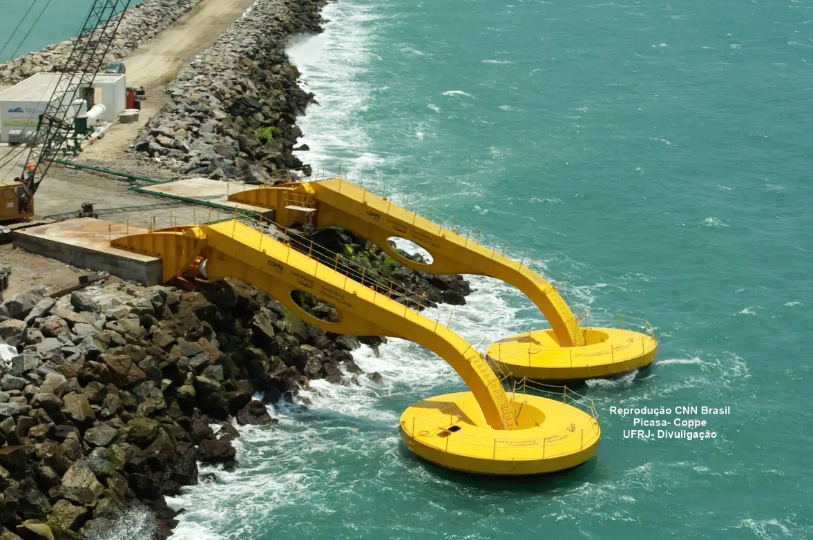 Energia Oceânica- Imagem reprodução CNN Brasil- Picasa- Coppe- UFRJ- Divulgação