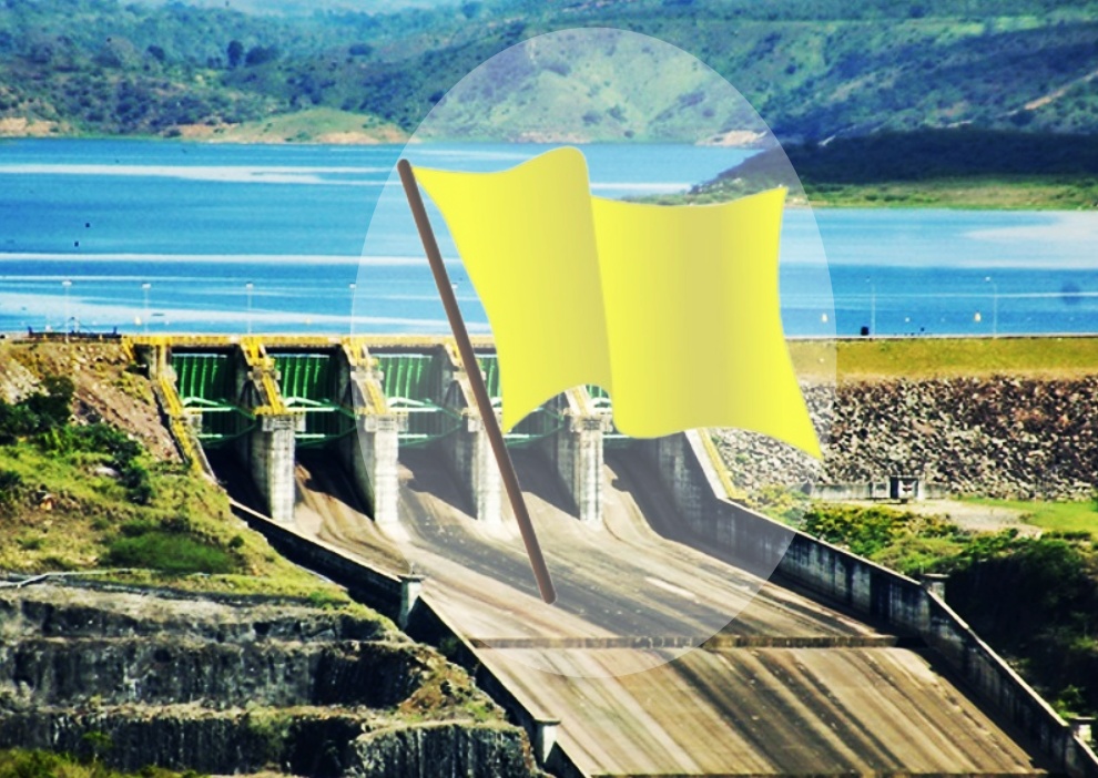 Bandeira Tarfiária Amarela- Imagem Ilustrativa