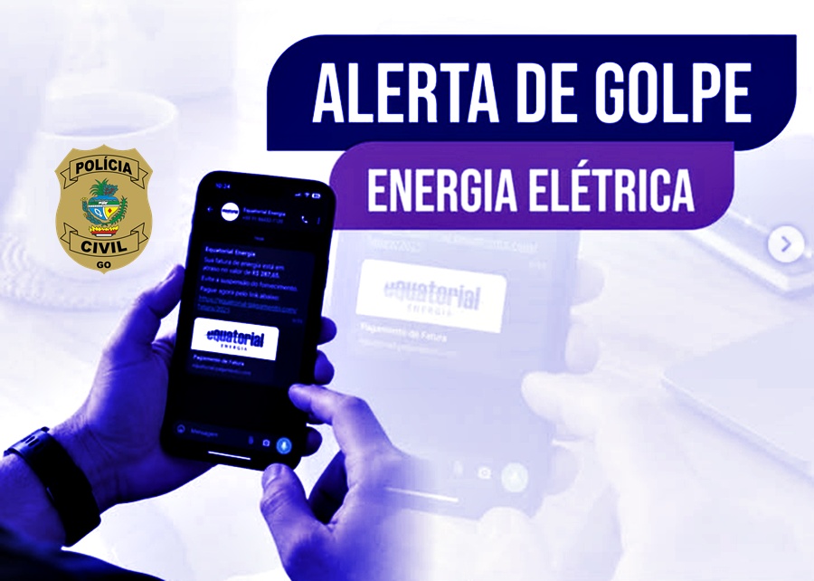 Polícia Civil- Golpes- Fatura de Energia- Imagem de Divulgação